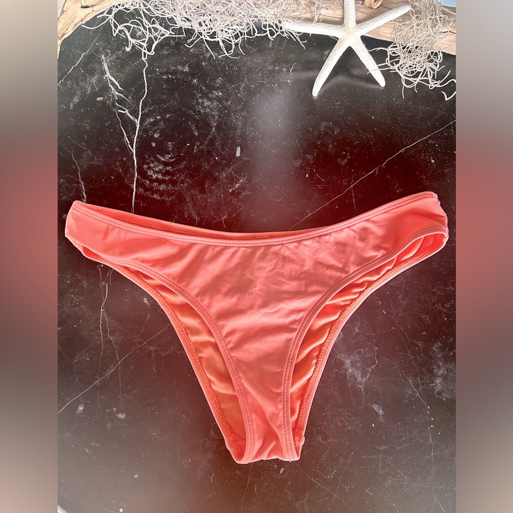 Oneill Peach Orange Bikini Bottom Small NWOT